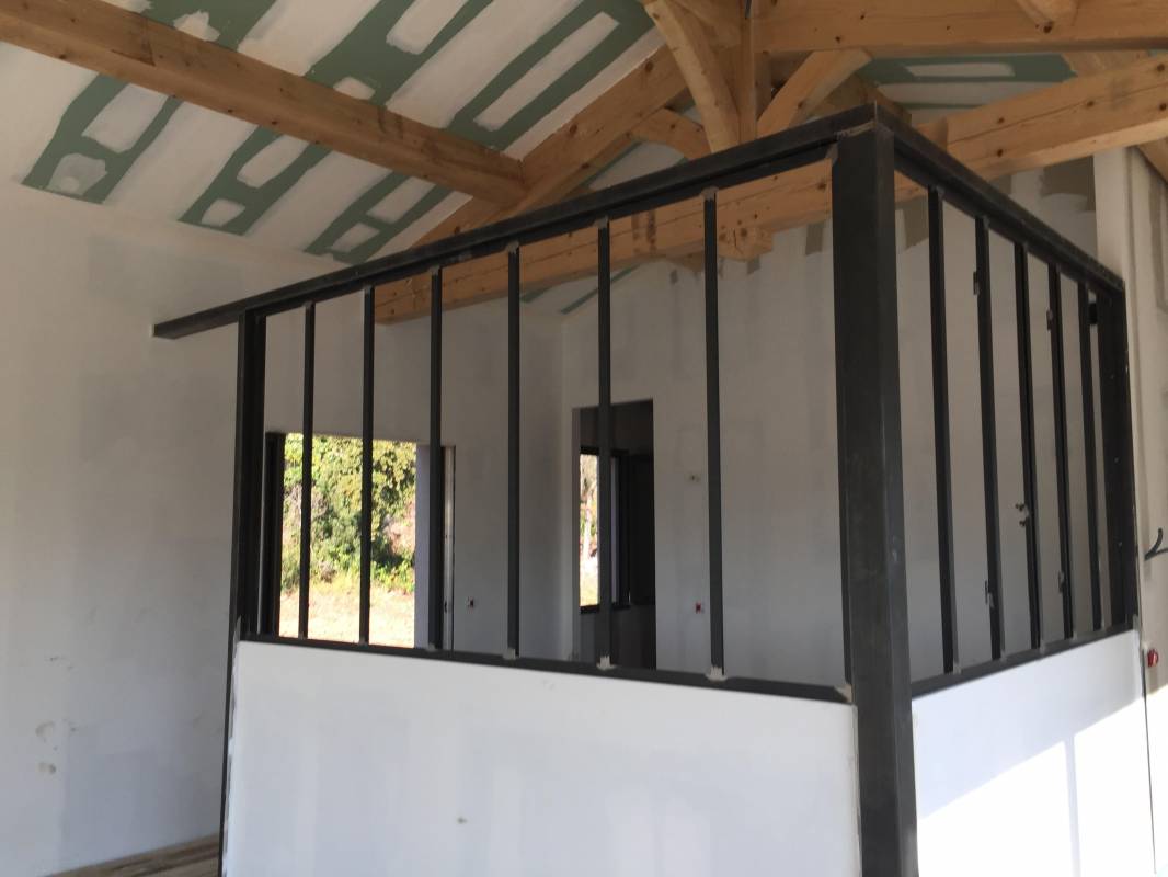 pose d'une Verrière d'angle sur mesure hyeres